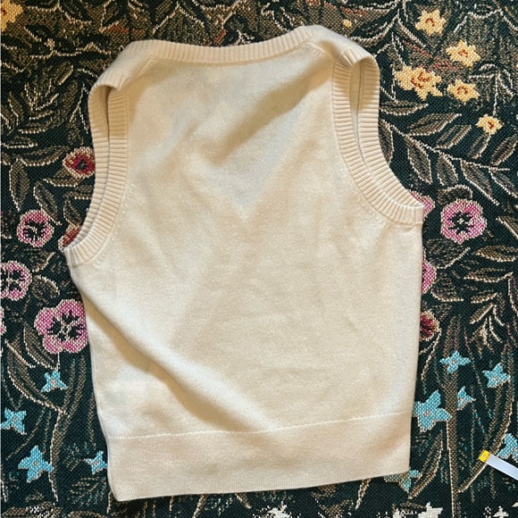 New J Crew cashmere sweater vest - Picture 3 of 3